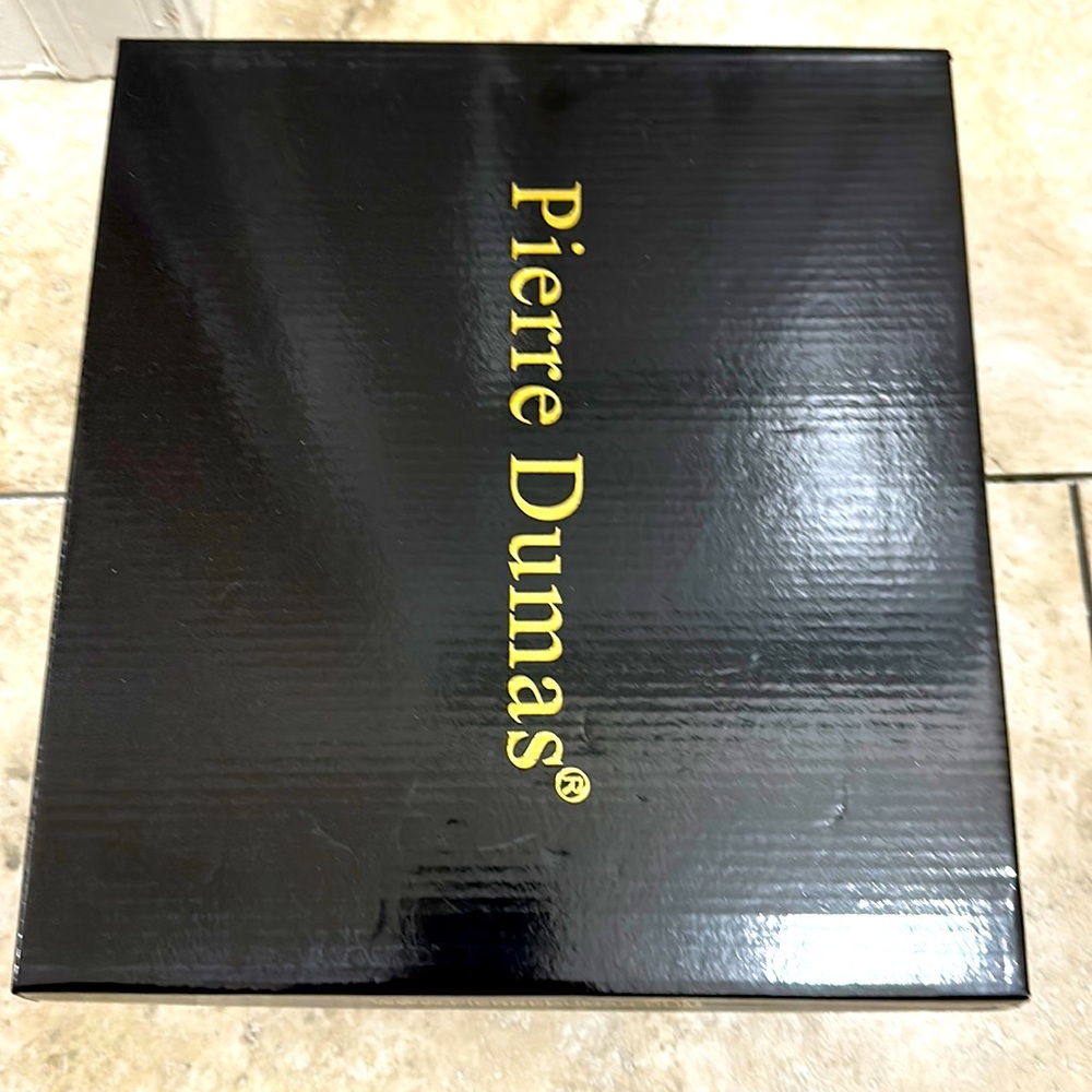 New without tags- red boots- Pierre Dumas